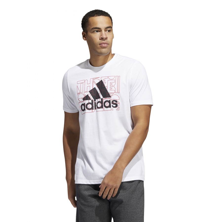 adidas Sport Inspired E-Gaming Bos Graphic T-Shirt HE4817 Λευκό