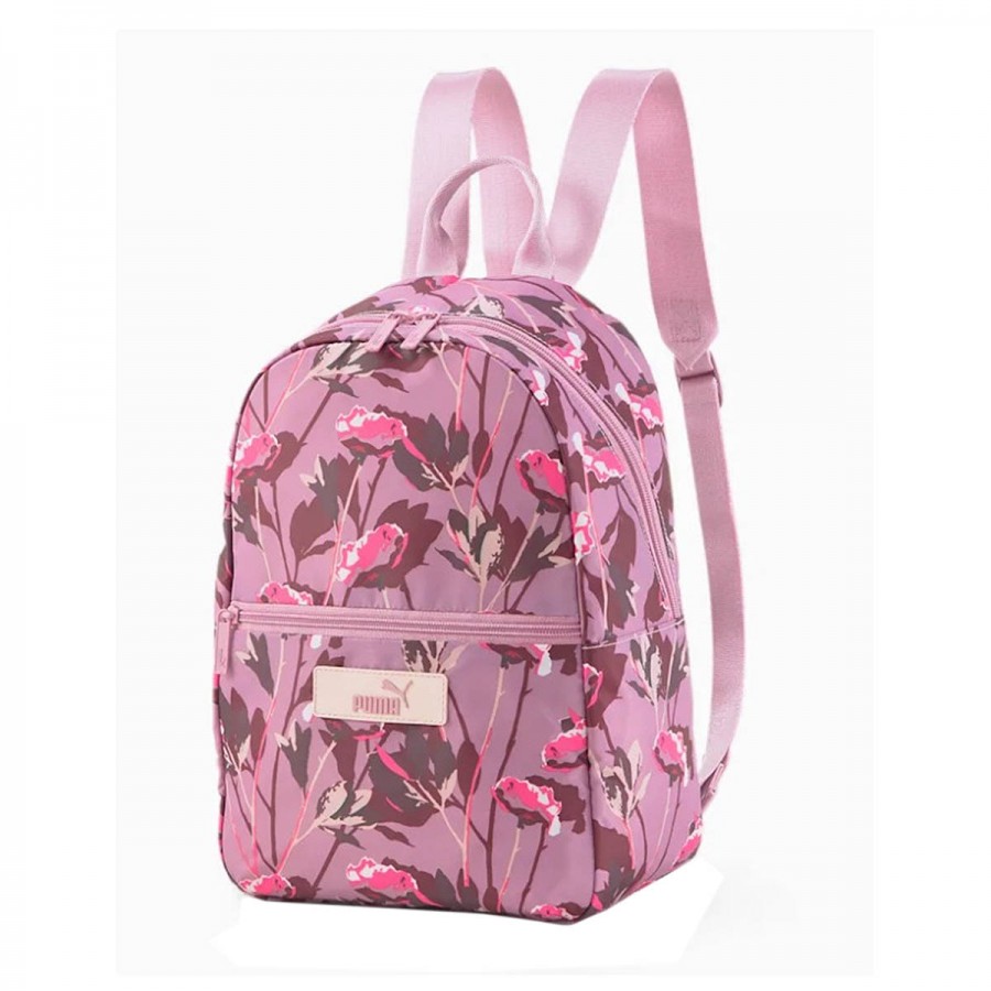 PUMA Core Pop Backpack 079145-03 Pale Grape-floral AOP