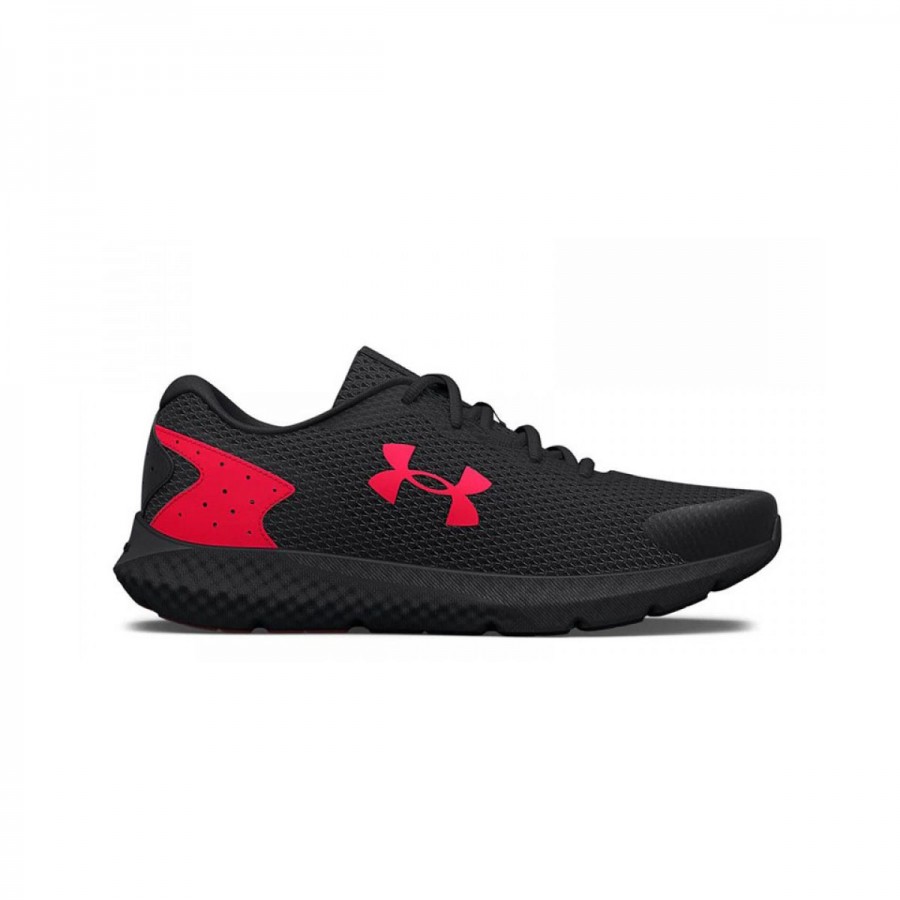 UNDER ARMOUR Charged Rogue 3 Reflect 3025525-001 Μαύρο Κόκκινο