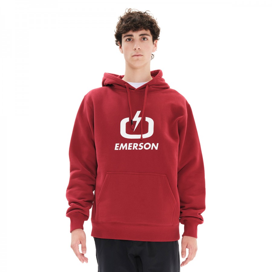 EMERSON Hooded Sweat 222.EM20.01-RED
