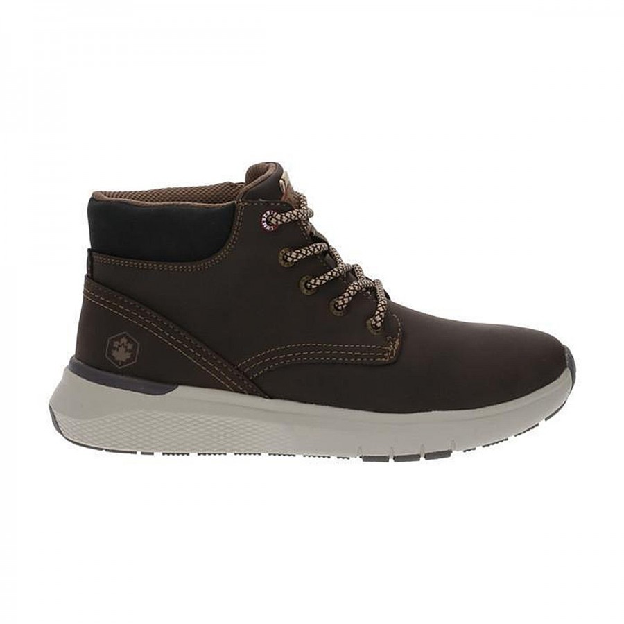 LUMBERJACK Neil High Cut Sneaker SMD6701-002 S03-M0119 Dk Brown-Black
