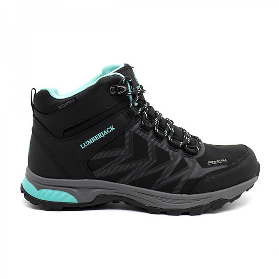LUMBERJACK Sport Stowe Hiking Boot Wpf SWA6701-001 X53-CB001 Black