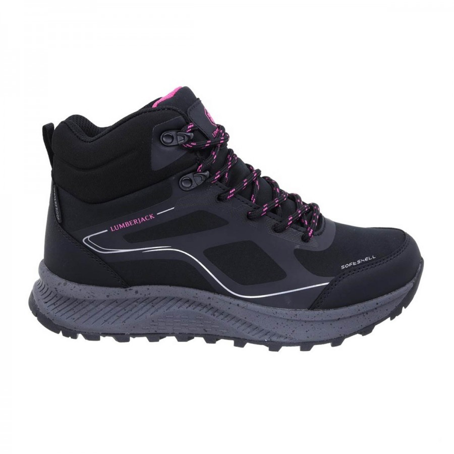 LUMBERJACK Sport Modesta Hiking Boot Wpf SWF6001-001 X53-CB001 Black