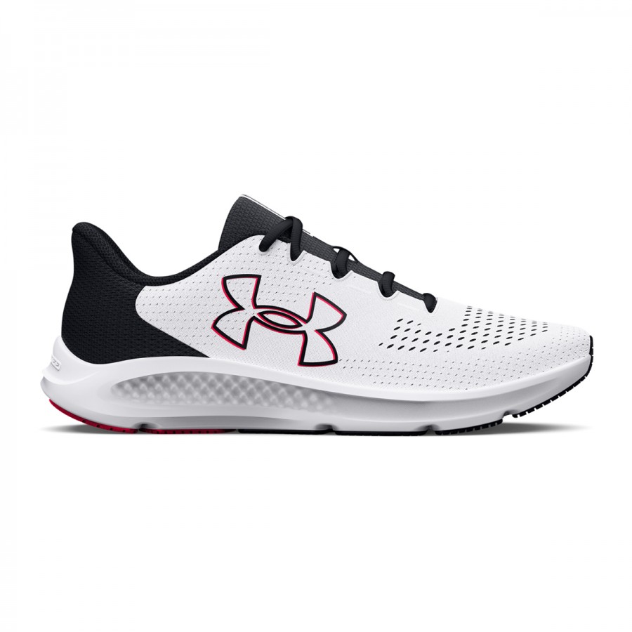 UNDER ARMOUR Charged Pursuit 3 BL 3026518-101 Λευκό Μαύρο Κόκκινο