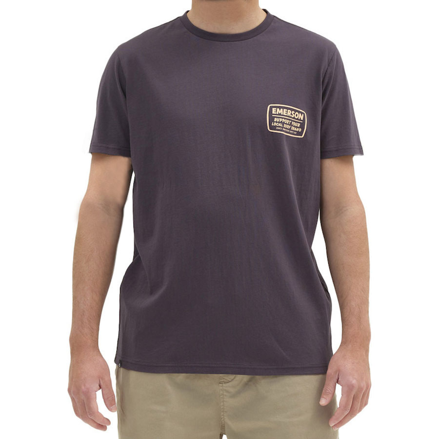 EMERSON T-Shirt S/S 211.EM33.42-OFF BLACK