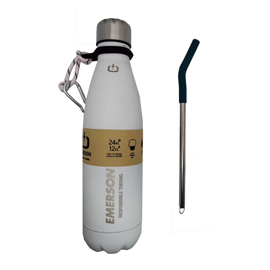 EMERSON Double Wall Vacuum Bottle (500 ml) 211.EU99.02-WHITE