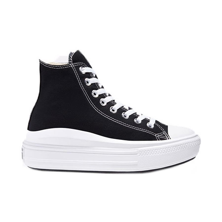 Converse Chuck Taylor All Star Move 568497C-001 Μαύρο Ιβουάρ
