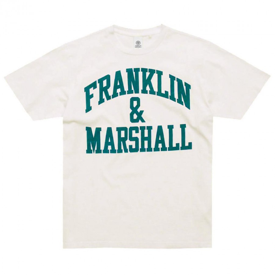Franklin & Marshall T-shirt JM3011.000.10-002 Ice White