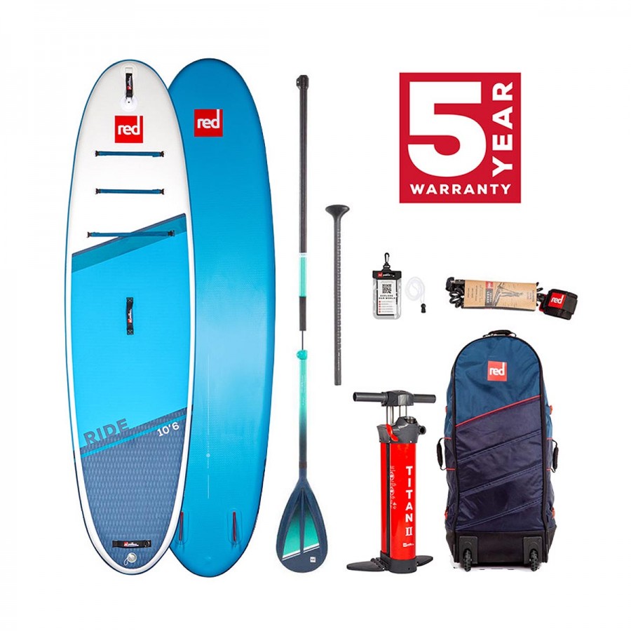 Red Paddle Co 10’6″ Ride Special Edition MSL – All in One RPD-106RD-NCC