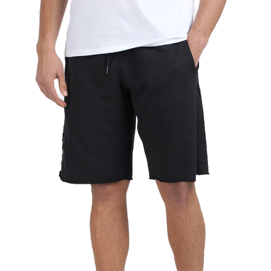 RUSSELL ATHLETIC Raw Edge Shorts  A2-701-1-099 Μαυρο