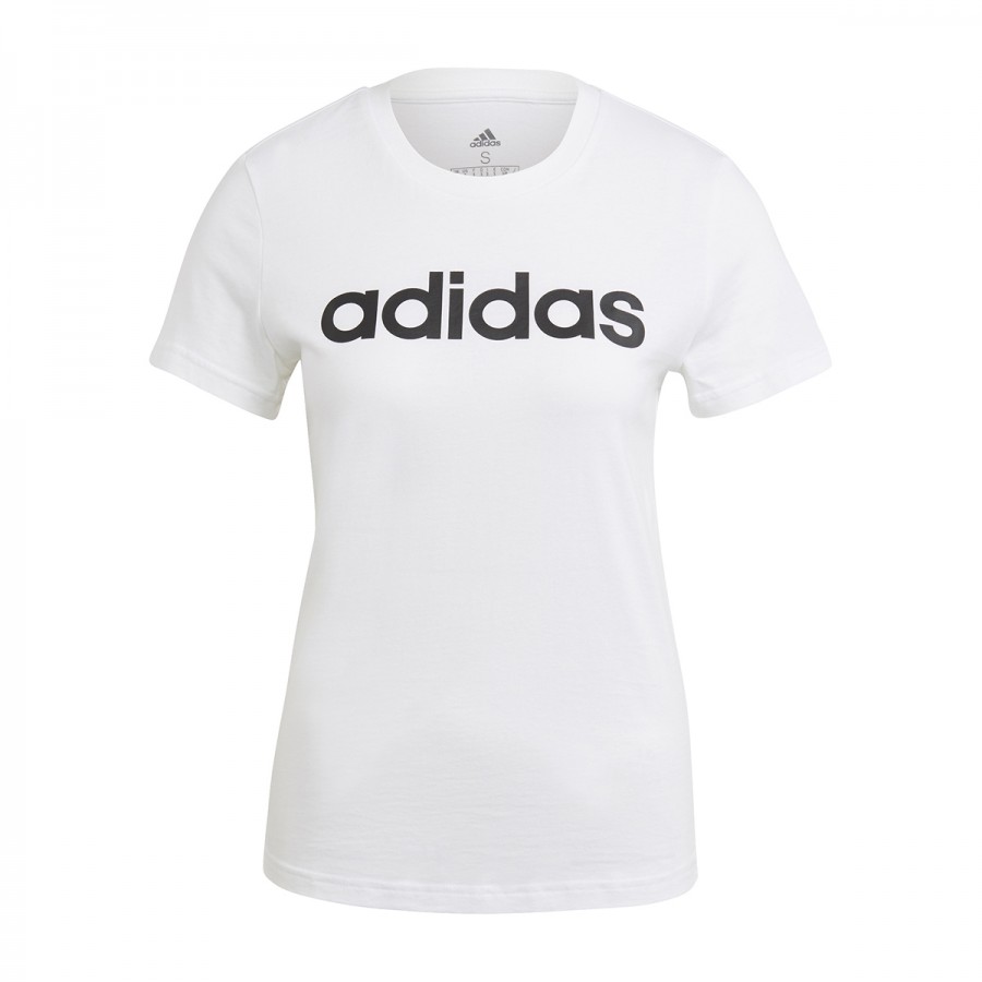 adidas Loungewear Essentials T-shirt GL0768 Λευκό Μαύρο
