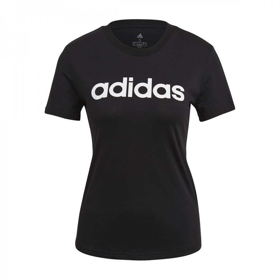 adidas Loungewear Essentials T-shirt GL0769 Μαύρο Λευκό