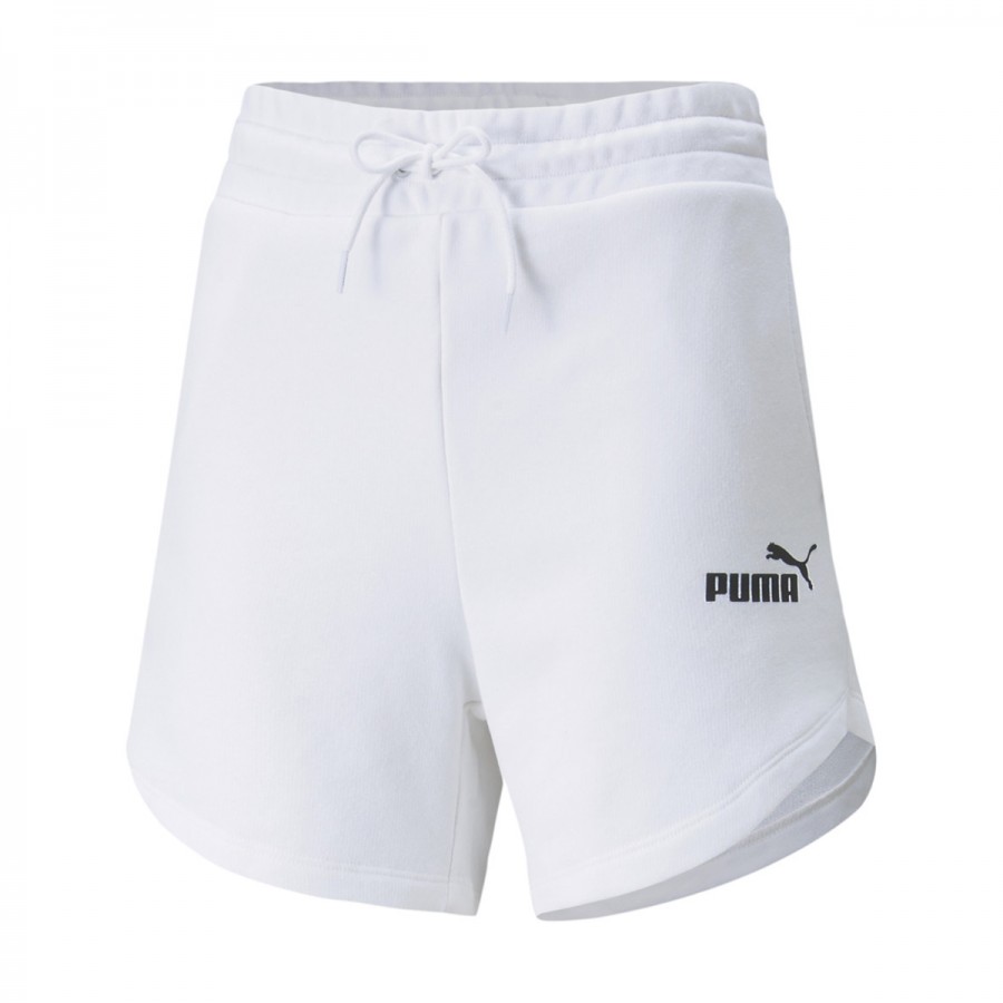 PUMA Ess 5" High Waist Shorts Tr 848339-02 White