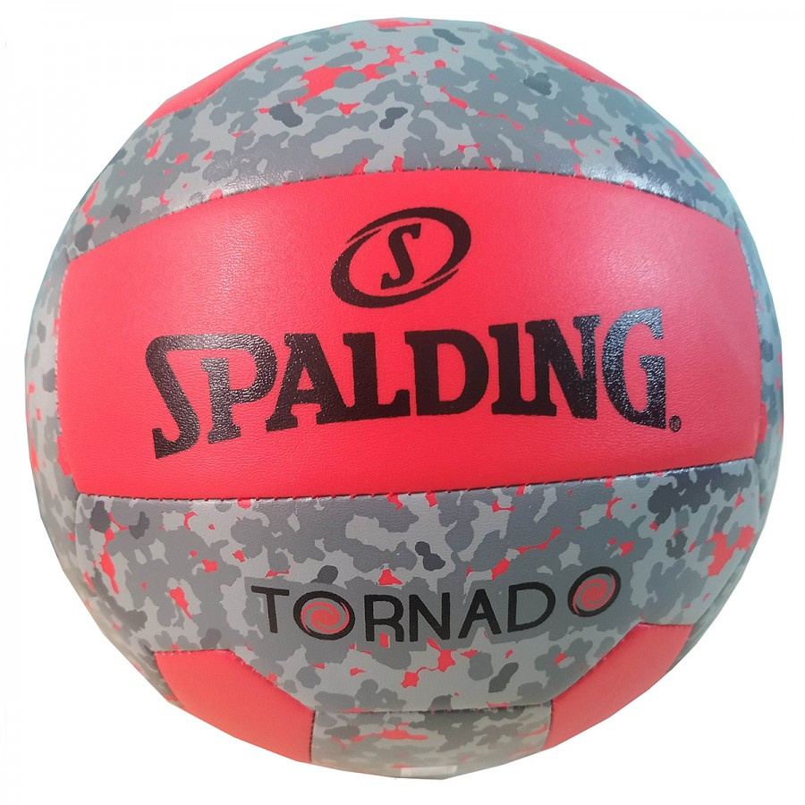 SPALDING VOLLEYBALL TORNADO RED/GRY 72-343Z1 