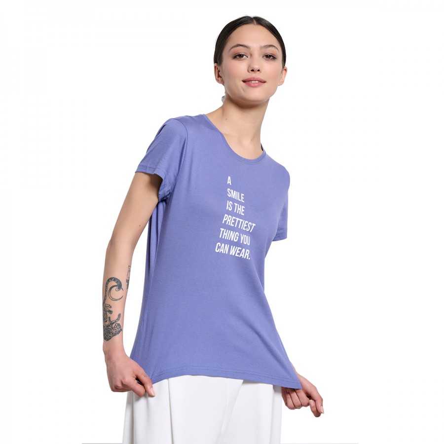 Bodytalk T-Shirt SS 1241-901228-827 Blueberry