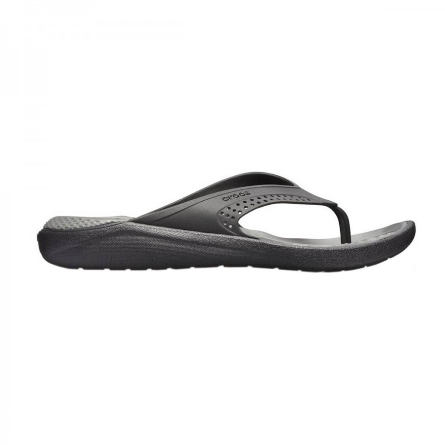 Crocs LiteRide Flip 205182-0DD Black/Slate Grey
