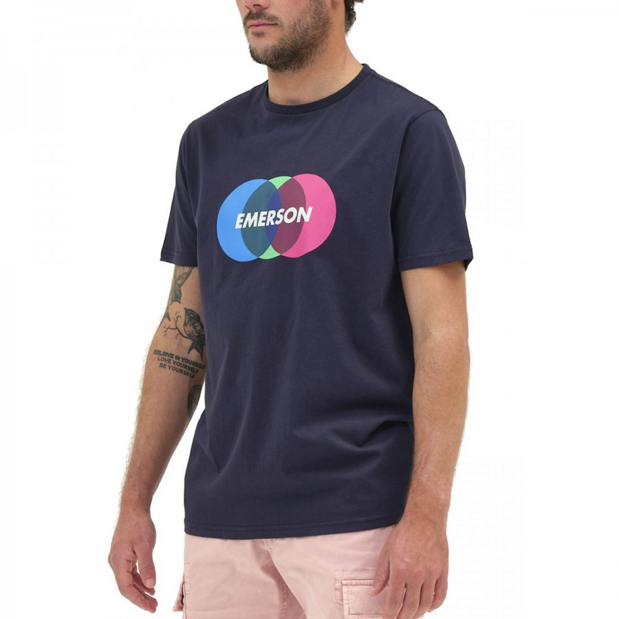 EMERSON S/S T-Shirt 211.EM33.64-NAVY BLUE