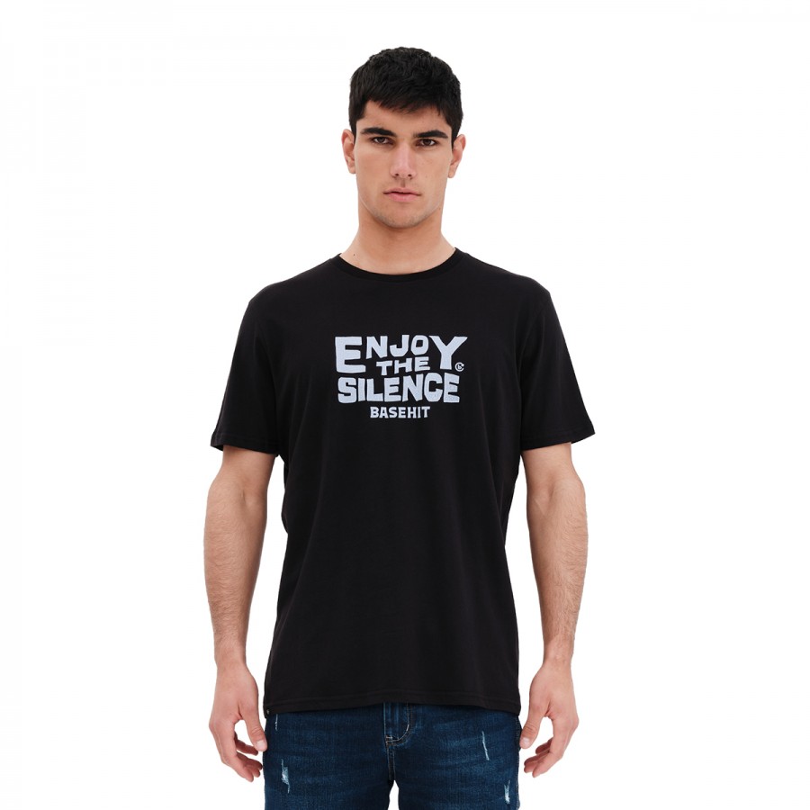 BASEHIT S/S T-Shirt 221.BM33.22-BLACK