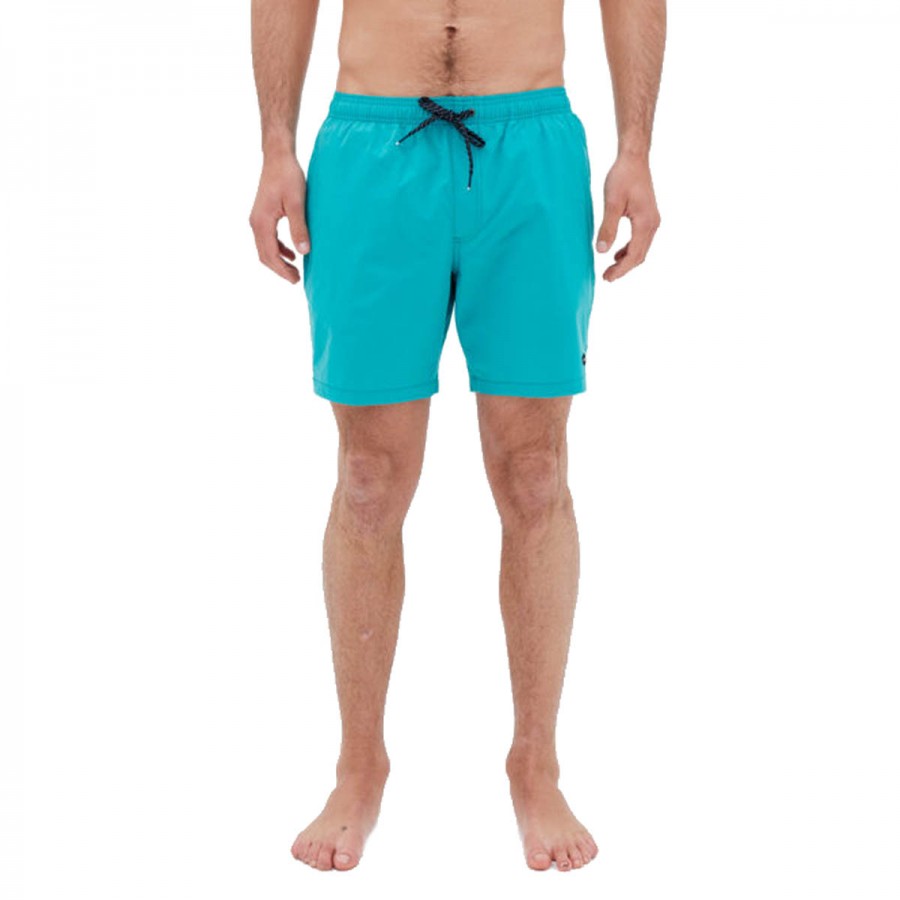 BASEHIT Packable Volley Shorts 221.BM508.30-TURQUOISE