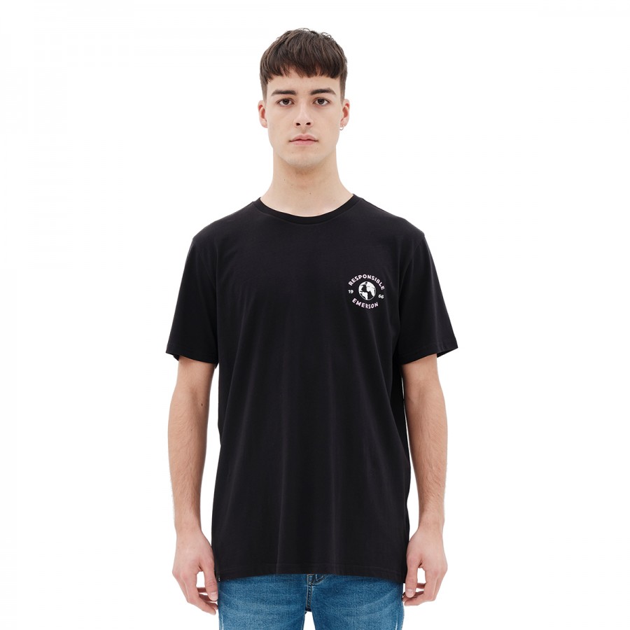 EMERSON S/S T-Shirt 221.EM33.86-BLACK