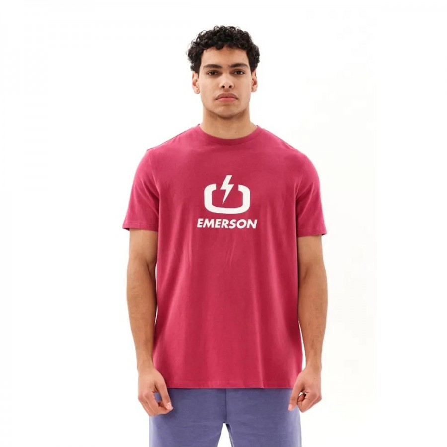 EMERSON S/S T-Shirt 231.EM33.01-RASPBERRY