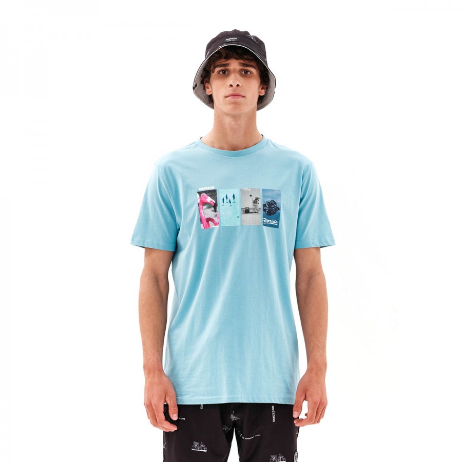 EMERSON S/S T-Shirt 231.EM33.141-L.BLUE