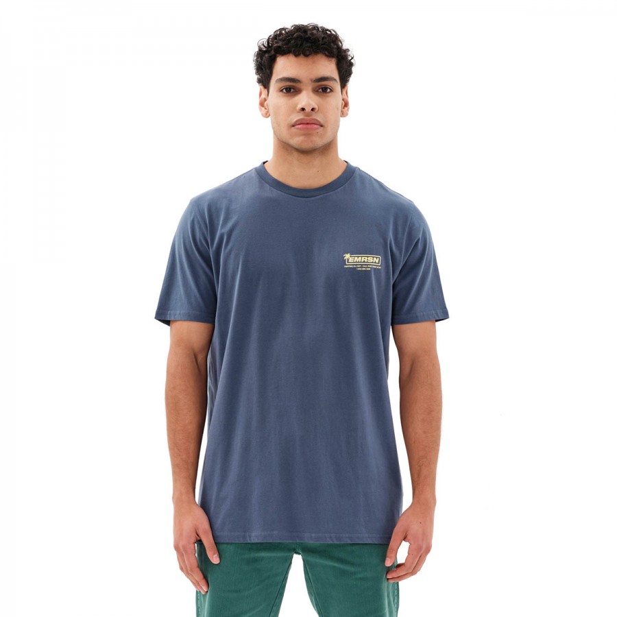 EMERSON S/S T-Shirt 231.EM33.15-INDIGO BLUE
