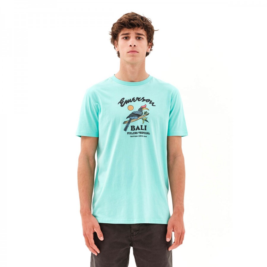 EMERSON S/S T-Shirt 231.EM33.29-TURQUOISE