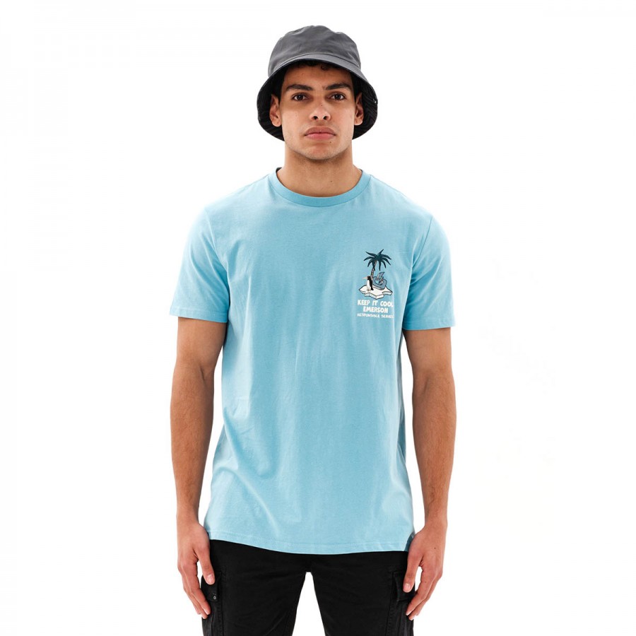 EMERSON S/S T-Shirt 231.EM33.35-L.BLUE