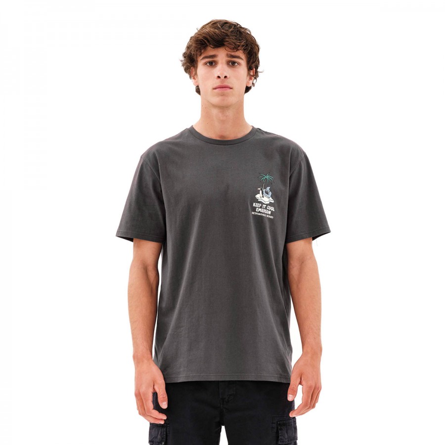 EMERSON S/S T-Shirt 231.EM33.35-OFF BLACK
