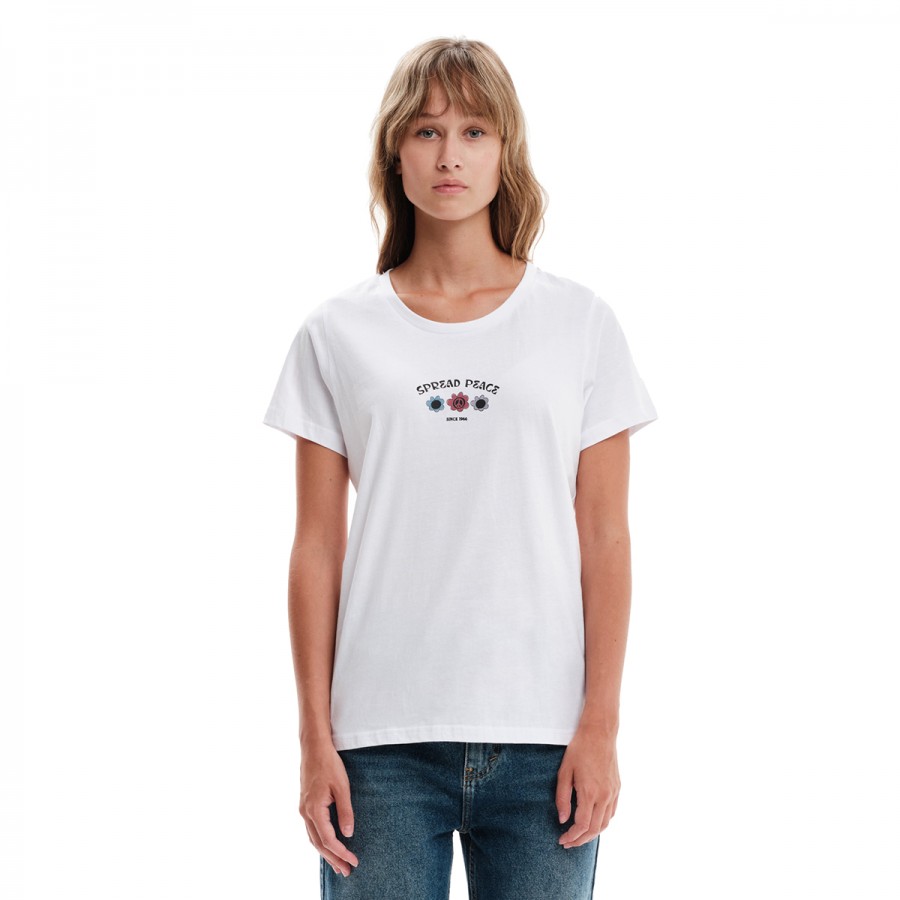 EMERSON S/S T-Shirt 231.EW33.134-WHITE