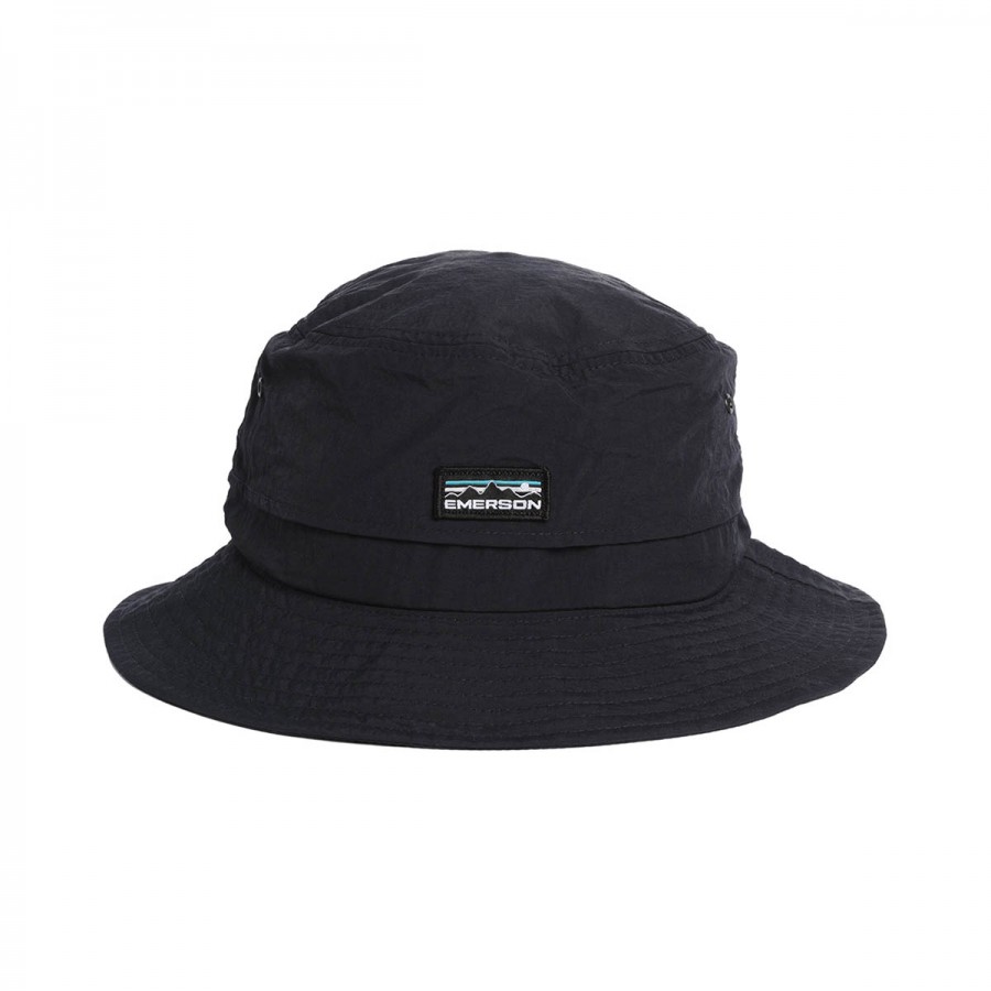 EMERSON Unisex Bucket Hat with Mesh Vent 241.EU01.84-BLUE BLACK