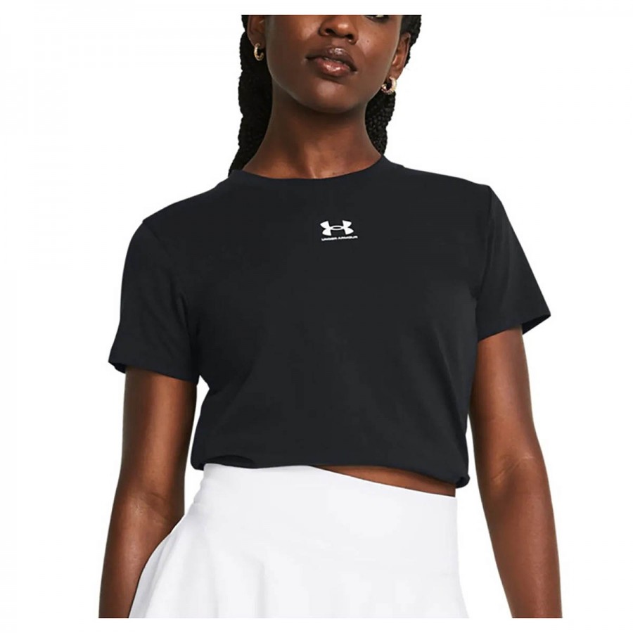 UNDER ARMOUR Off Campus Core SS 1383648-001 Μαύρο Λευκό